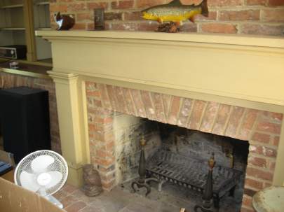 Blog pic -Dream House working fireplace